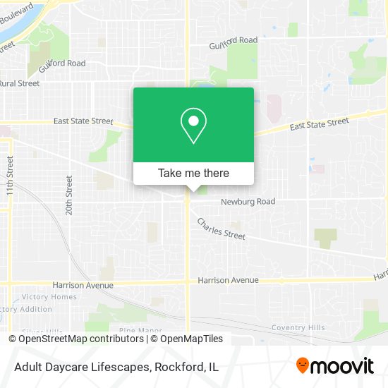 Mapa de Adult Daycare Lifescapes