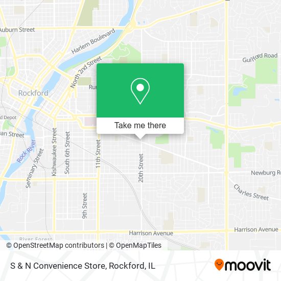 S & N Convenience Store map