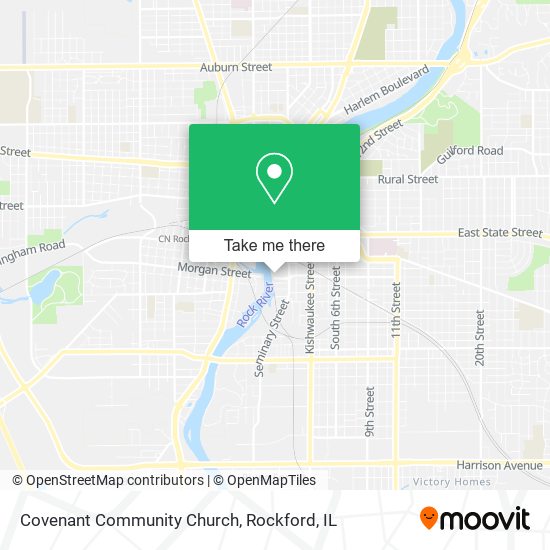Mapa de Covenant Community Church