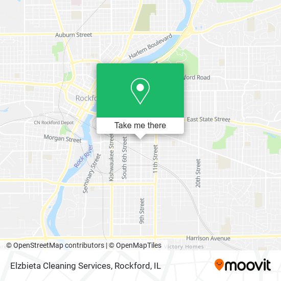 Mapa de Elzbieta Cleaning Services