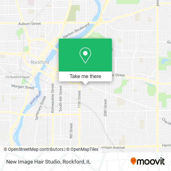 New Image Hair Studio map