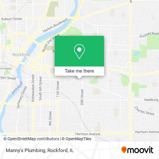 Mapa de Manny's Plumbing
