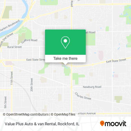 Mapa de Value Plus Auto & van Rental