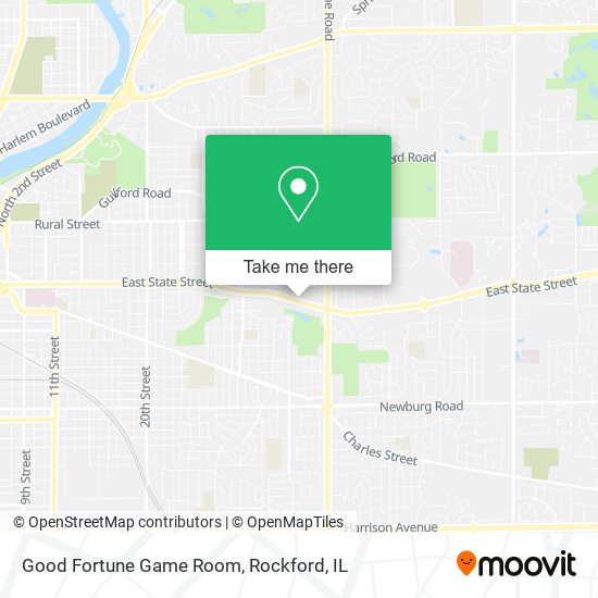 Mapa de Good Fortune Game Room