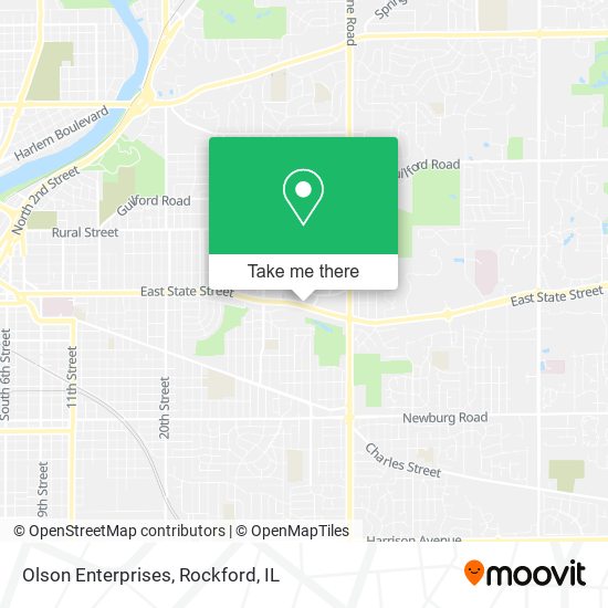 Olson Enterprises map