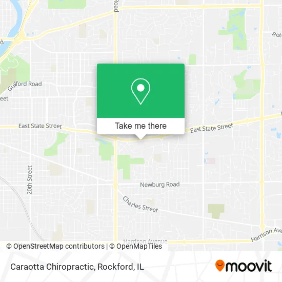 Caraotta Chiropractic map