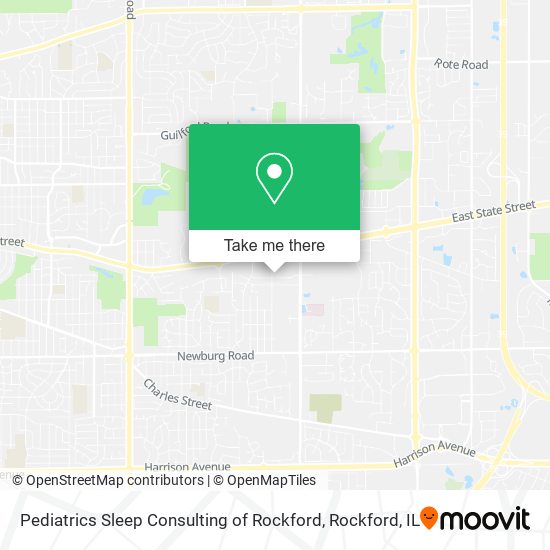 Pediatrics Sleep Consulting of Rockford map