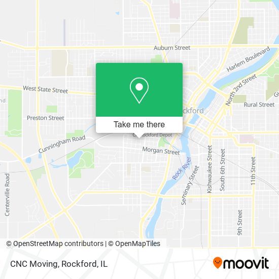 CNC Moving map