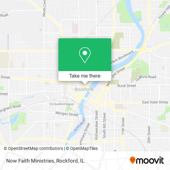 Now Faith Ministries map