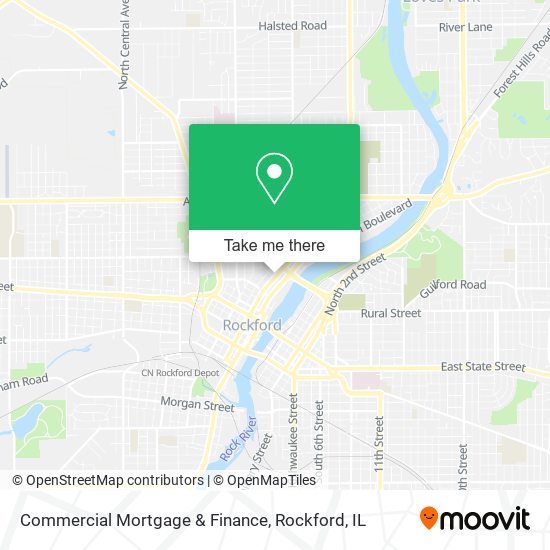 Commercial Mortgage & Finance map