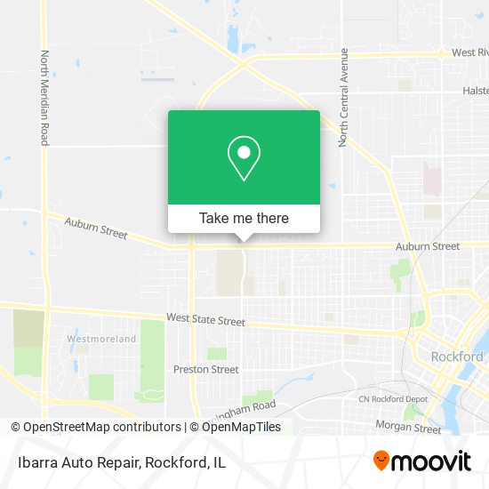 Ibarra Auto Repair map