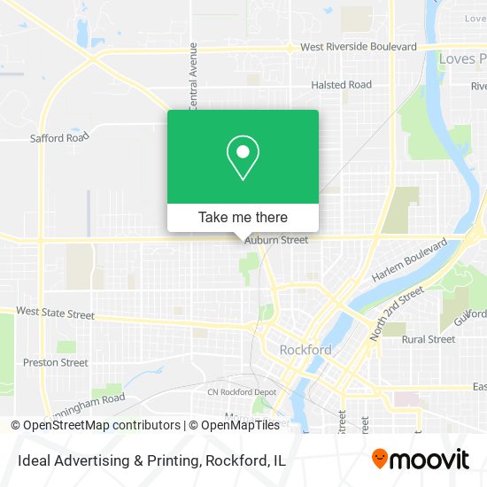 Ideal Advertising & Printing map