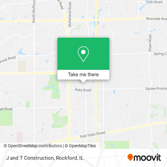J and T Construction map