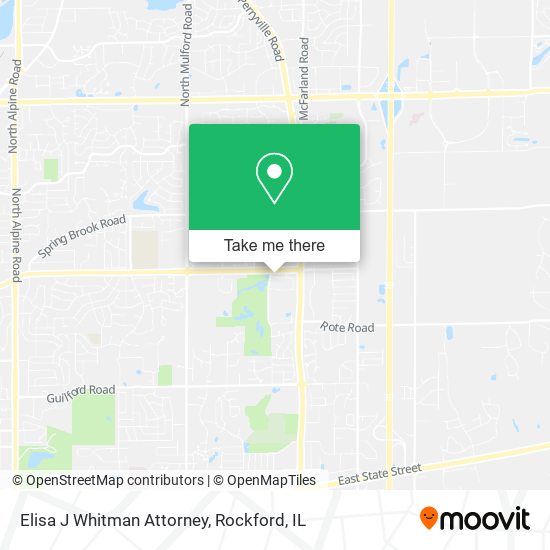 Mapa de Elisa J Whitman Attorney