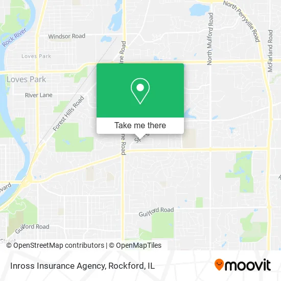 Inross Insurance Agency map