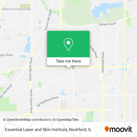 Mapa de Essential Laser and Skin Institute