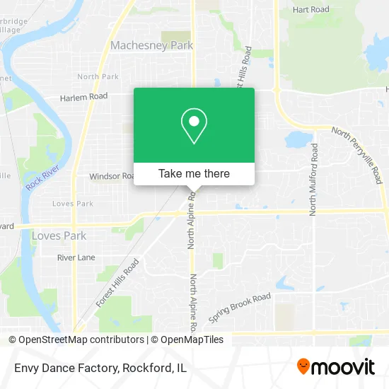 Envy Dance Factory map