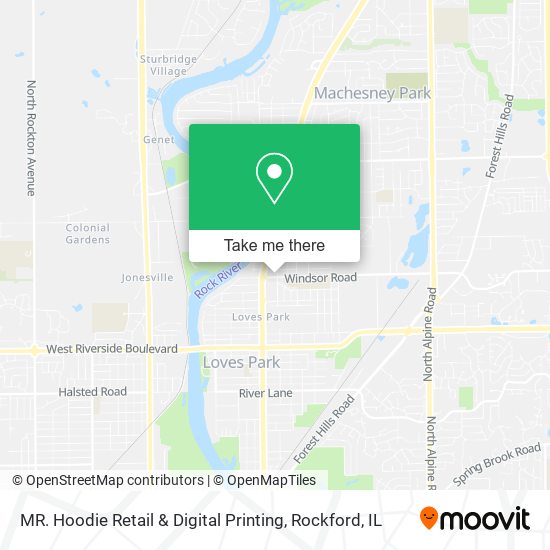 MR. Hoodie Retail & Digital Printing map