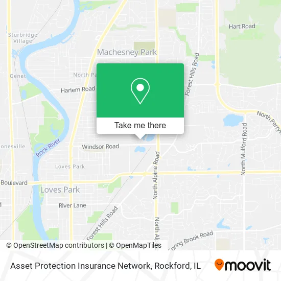 Asset Protection Insurance Network map