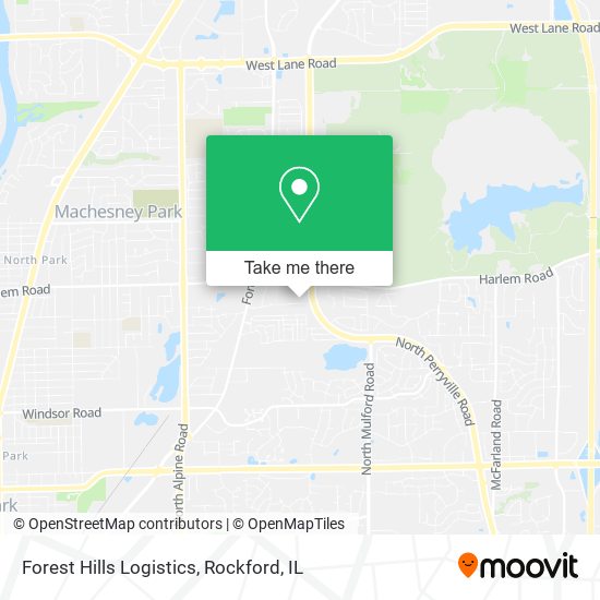 Forest Hills Logistics map