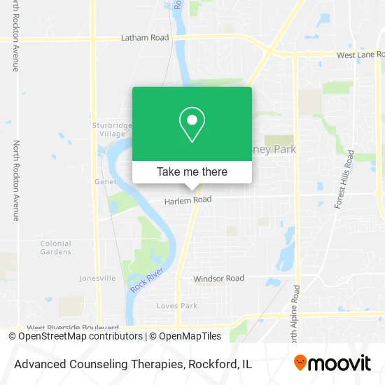 Advanced Counseling Therapies map