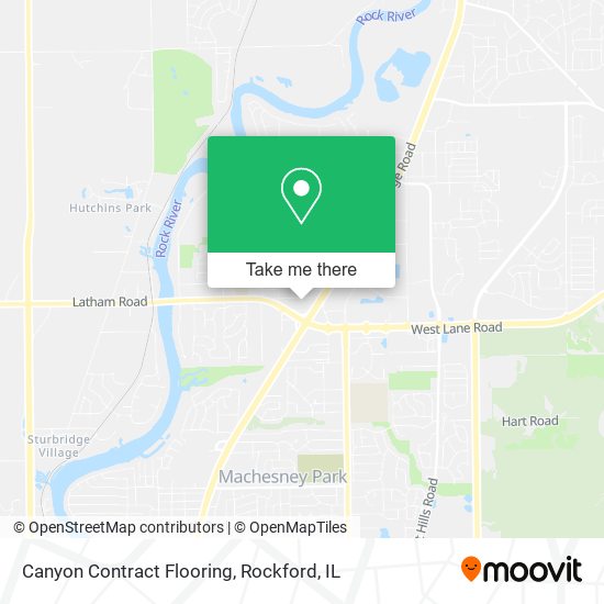 Canyon Contract Flooring map
