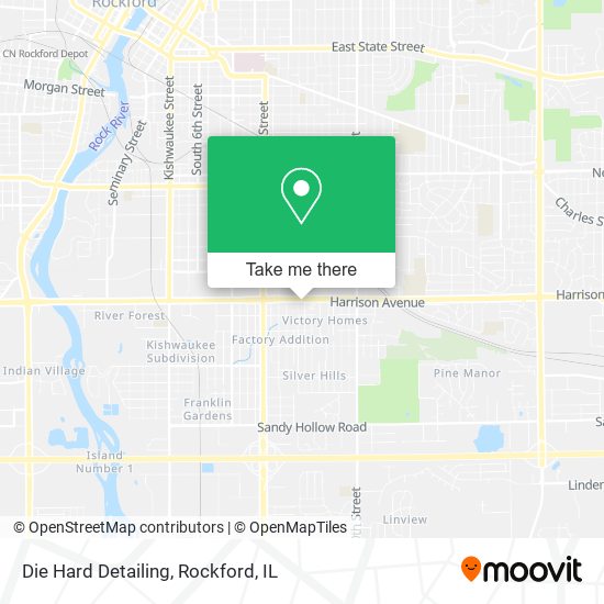 Die Hard Detailing map