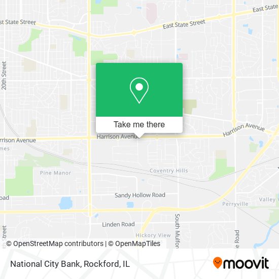 Mapa de National City Bank