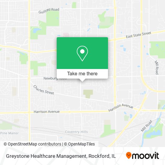 Greystone Healthcare Management map