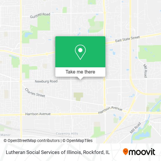 Lutheran Social Services of Illinois map