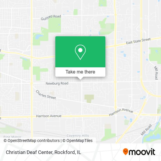 Christian Deaf Center map