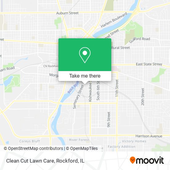 Mapa de Clean Cut Lawn Care
