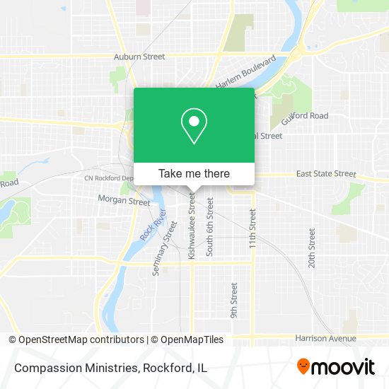 Compassion Ministries map