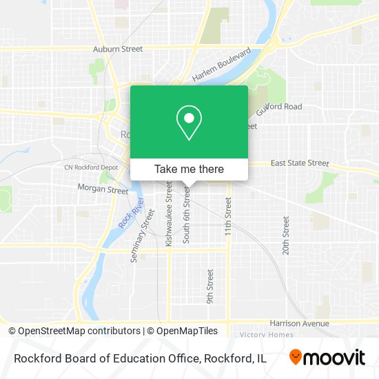 Mapa de Rockford Board of Education Office