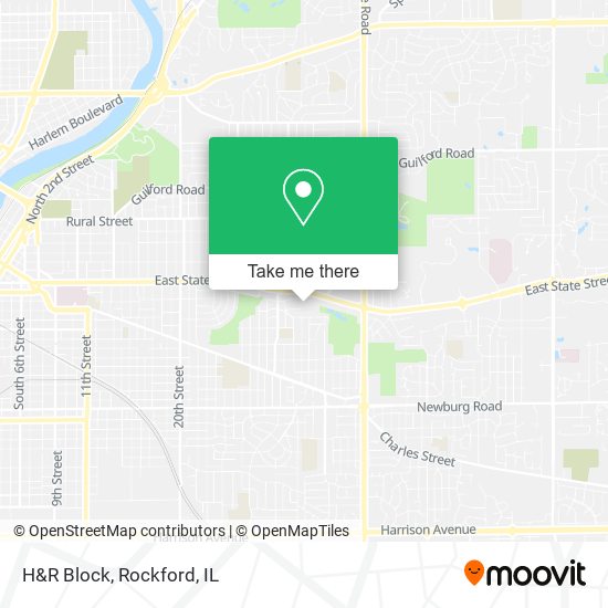 H&R Block map