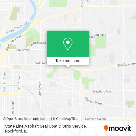 Mapa de State Line Asphalt Seal Coat & Strip Service