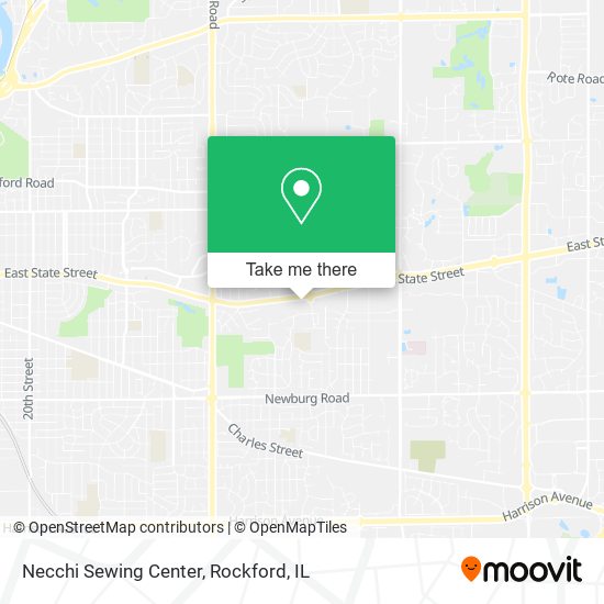 Mapa de Necchi Sewing Center