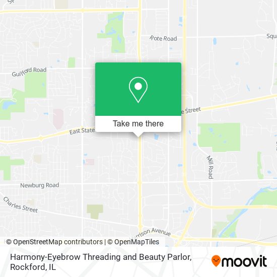 Harmony-Eyebrow Threading and Beauty Parlor map