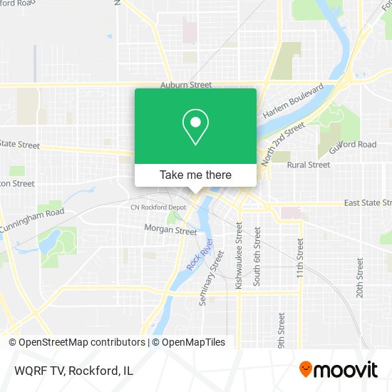 WQRF TV map