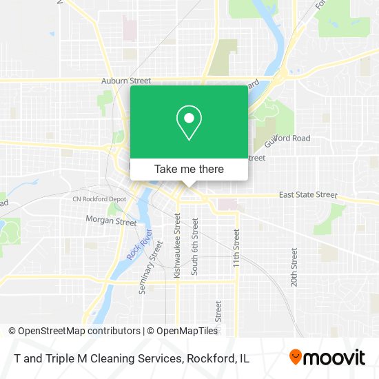 T and Triple M Cleaning Services map