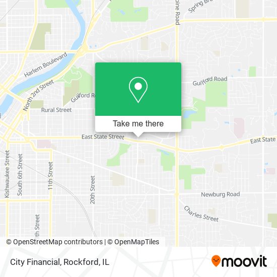 Mapa de City Financial