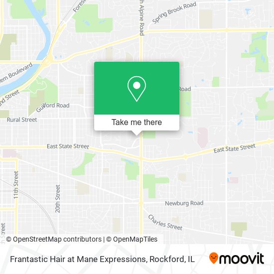 Frantastic Hair at Mane Expressions map