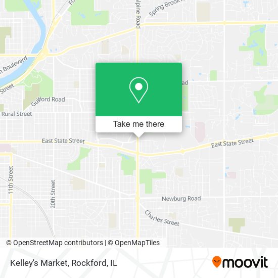 Kelley's Market map