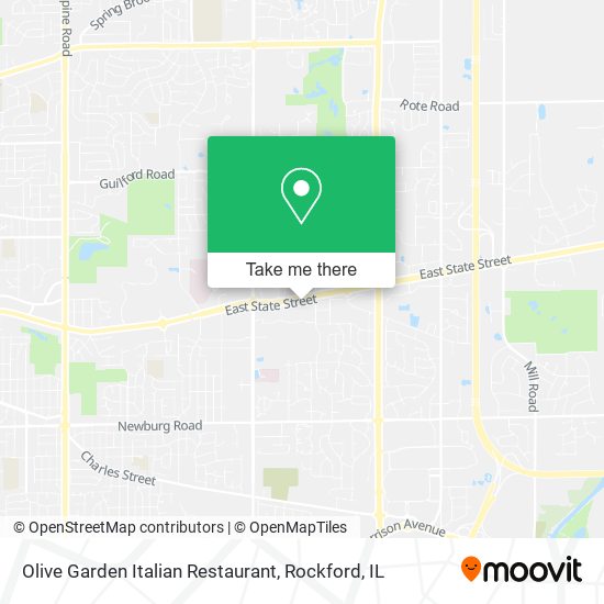 Olive Garden Italian Restaurant map