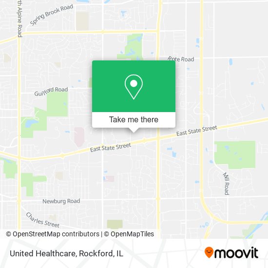 Mapa de United Healthcare
