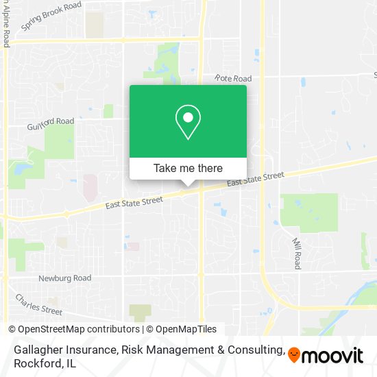 Mapa de Gallagher Insurance, Risk Management & Consulting