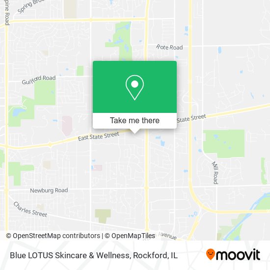 Blue LOTUS Skincare & Wellness map
