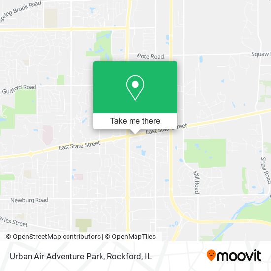 Urban Air Adventure Park map