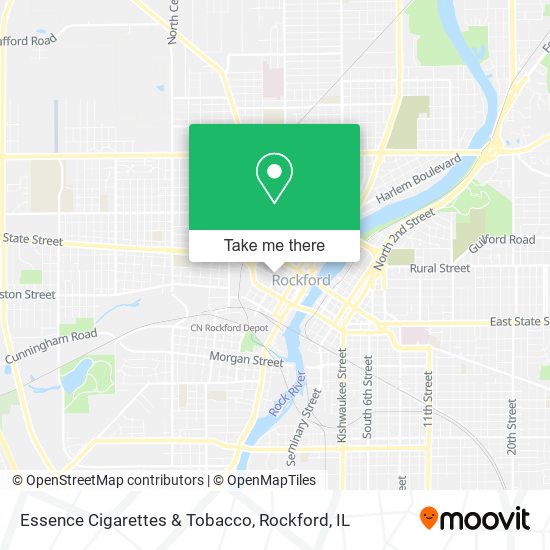 Essence Cigarettes & Tobacco map