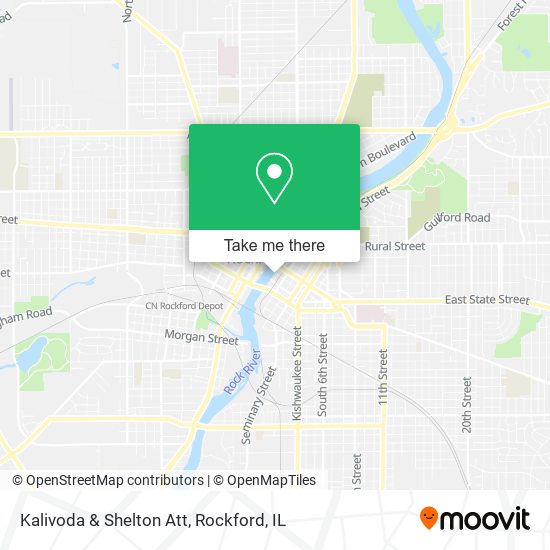 Kalivoda & Shelton Att map